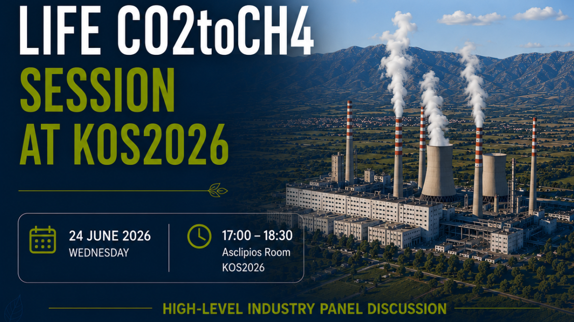 LIFE CO2toCH4 at the 13th International Conference on Sustainable Solid Waste Management (KOS2026)