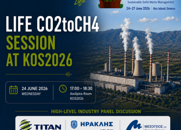 LIFE CO2toCH4 at the 13th International Conference on Sustainable Solid Waste Management (KOS2026)
