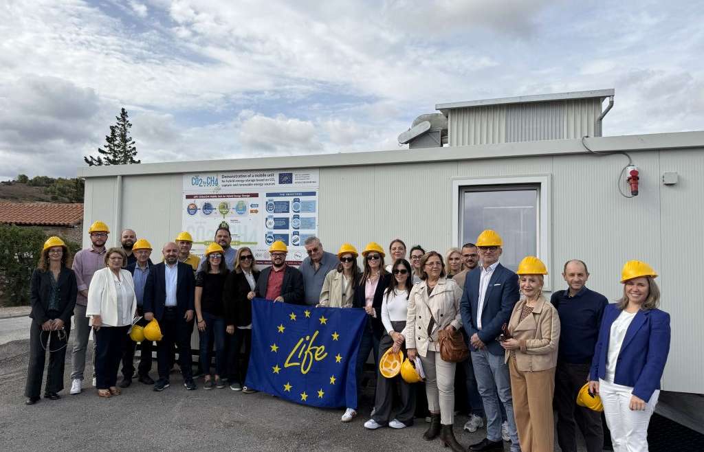 The LIFE CO₂toCH₄ Project Holds Its 3rd Monitoring Visit at Lavrion Technological and Cultural Park