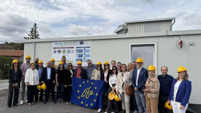 The LIFE CO₂toCH₄ Project Holds Its 3rd Monitoring Visit at Lavrion Technological and Cultural Park